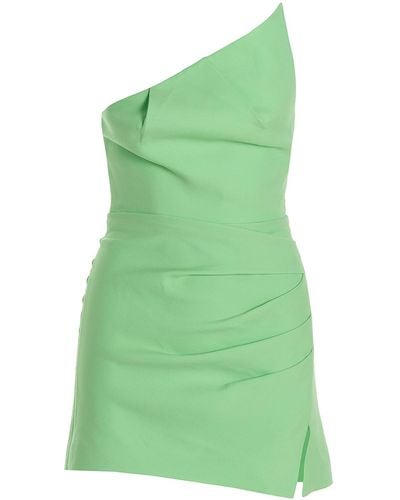 Roland Mouret Asymmetric Dress - Green