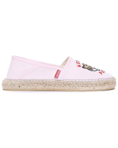 KENZO Tiger Logo Espadrilles - Pink