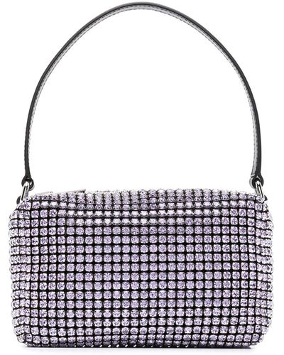 Alexander Wang Heiress Medium Pouch Bags - White