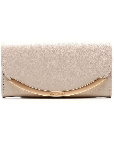 See By Chloé Continental Wallet In - Natural