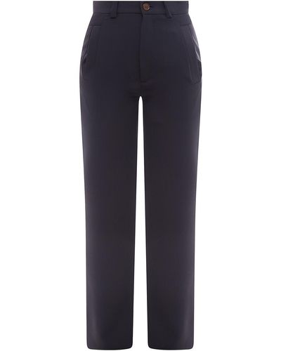 Vivienne Westwood Recycled Polyester Trouser - Blue