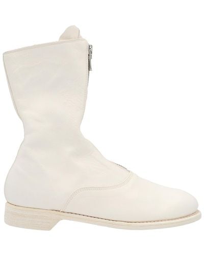 Guidi 310 Ankle Boots - White