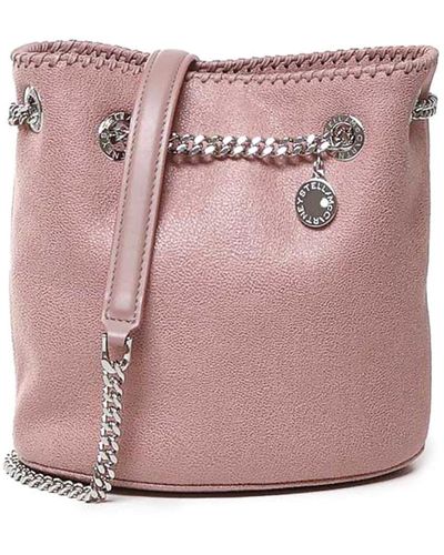 Stella McCartney Bucket Bag In Eco-leather - Pink