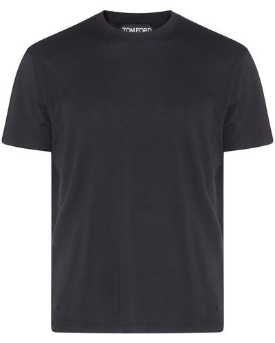 Tom Ford Cotton Blend T-shirt - Black
