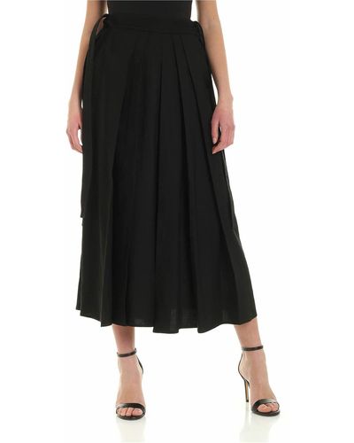 McQ Hakana Pants With Pleats - Black