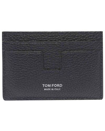 Tom Ford Logo Cards Holder - White
