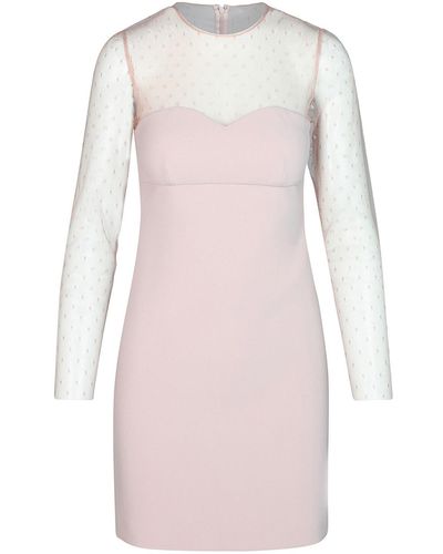 RED Valentino Tulle Mini Dress - Pink
