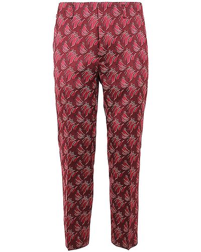 Dries Van Noten Paolo Trousers - Red