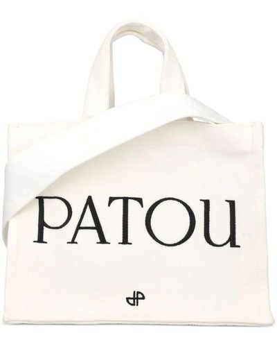 Patou Small Tote Bag - Natural