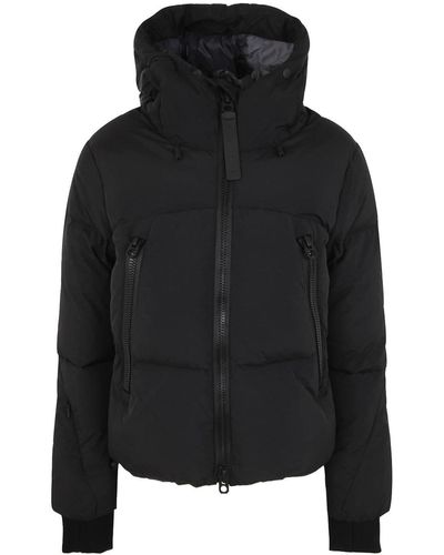 JG1 Padded Jacket With Hood - Black