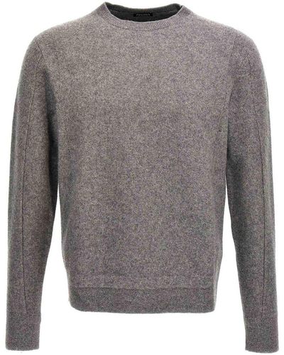 Zegna Cashmere Wool Sweater - Gray