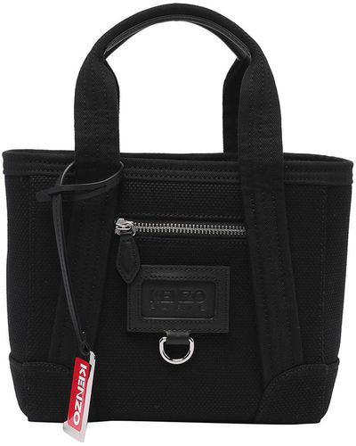 KENZO Mini Tote Paris Bag - Black