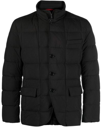 Fay Quilted Padded Jacket - Black