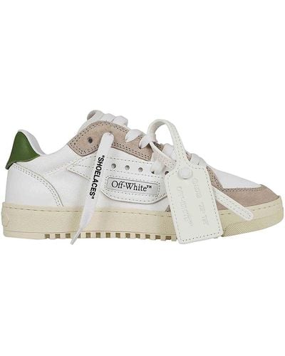 Off-White c/o Virgil Abloh Leather Trainers - White