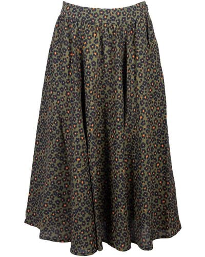 KENZO Midi Skirt - Multicolour