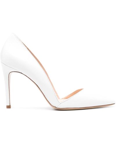 P.A.R.O.S.H. Leather Court Shoes - White