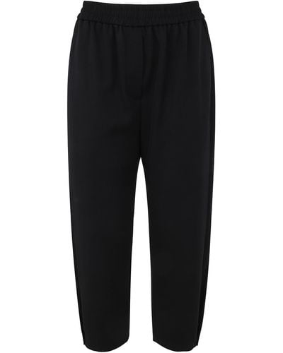 Giorgio Armani Cropped Trousers - Black