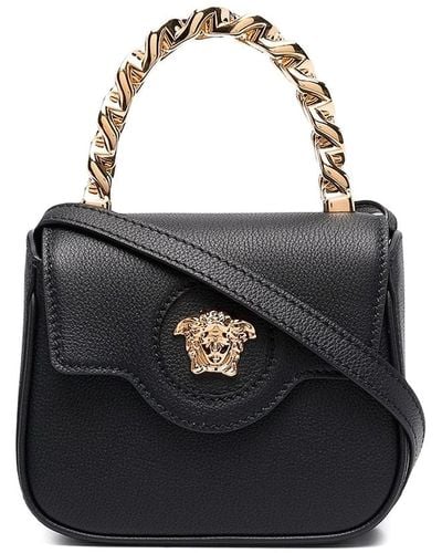Versace Leather Bag - Black