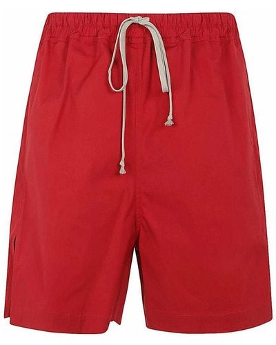 Rick Owens Boxers Shorts - Red