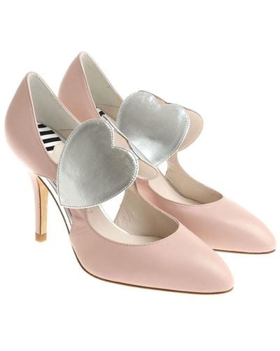 Lulu Guinness Cut-out Detailed Pumps - Pink