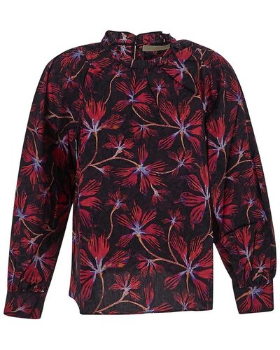 Ulla Johnson Floral Print Blouse - Red
