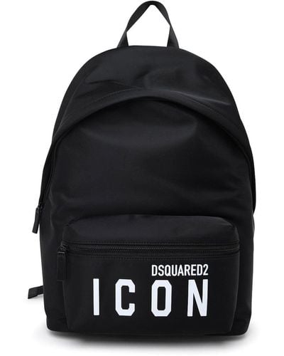 DSquared² Icon Backpack - Black