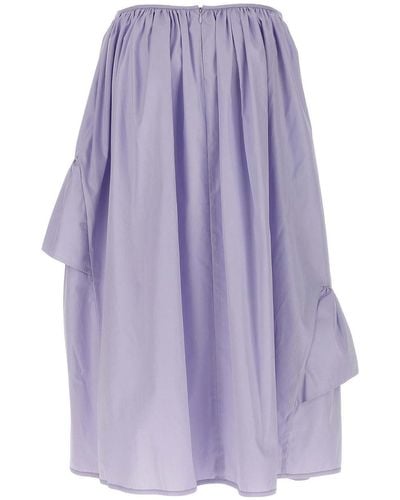 Cecilie Bahnsen Damara Skirt - Purple