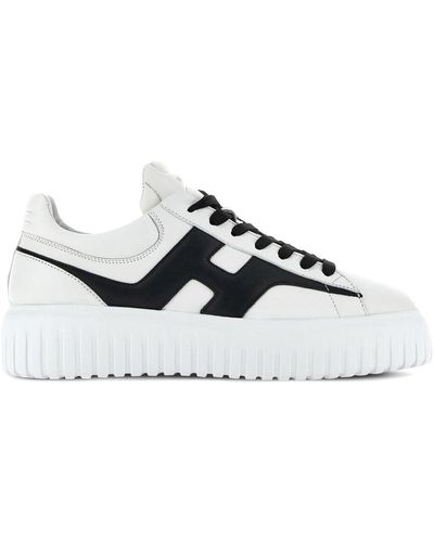 Hogan 'h-stripes' Sneakers - White