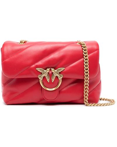 Pinko Love Classic Puff Cl Bag - Red