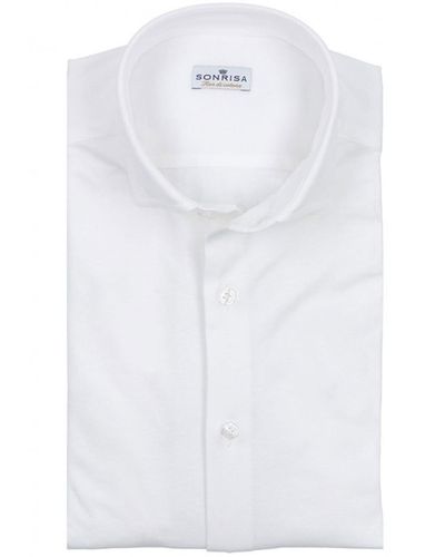 Sonrisa Cotton Shirt - White