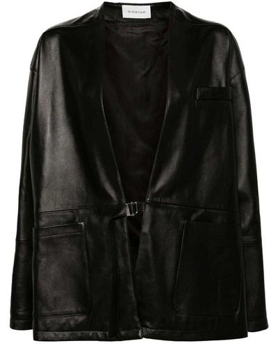 ARMARIUM Leather Jacket - Black