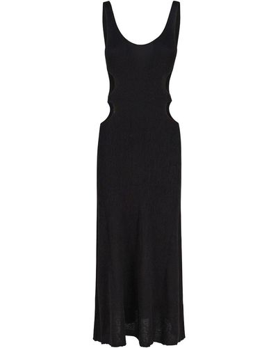 Chloé Long Tank Dress - Black