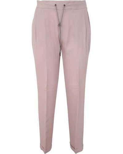 Fabiana Filippi Regular Trousers - Pink