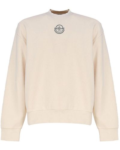 Moncler Logoed Sweatshirt - Natural
