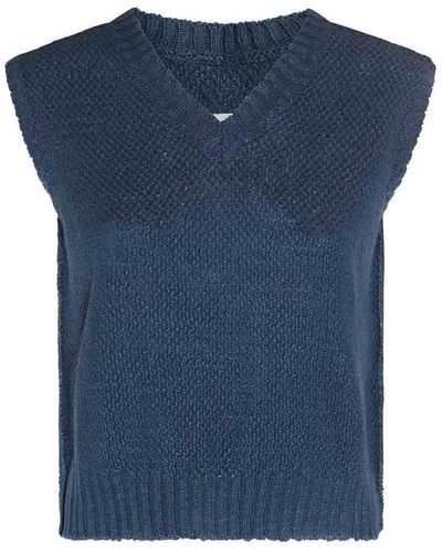 Maison Margiela Cashmere Knitwear - Blue