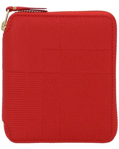 Comme des Garçons Intersection Small Wallet - Red