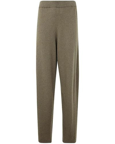 Lemaire Soft Curved Trousers - Green