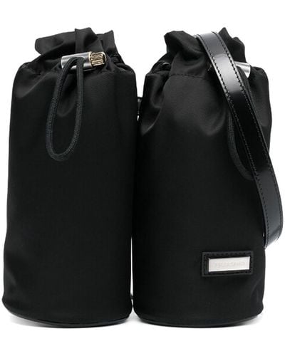 Ferragamo Leather Crossbody Bag - Black