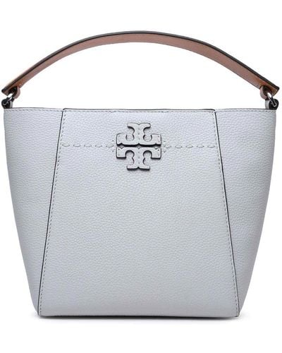 Tory Burch Small Leather Bag - Gray