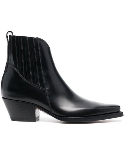 Buttero Ankle Boots - Black