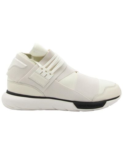 Y-3 Canvas Sneakers - White