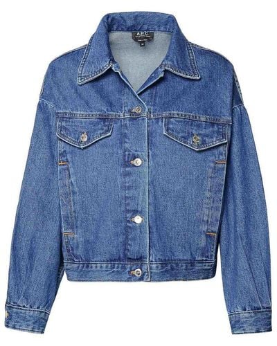 A.P.C. Cotton Jacket - Blue