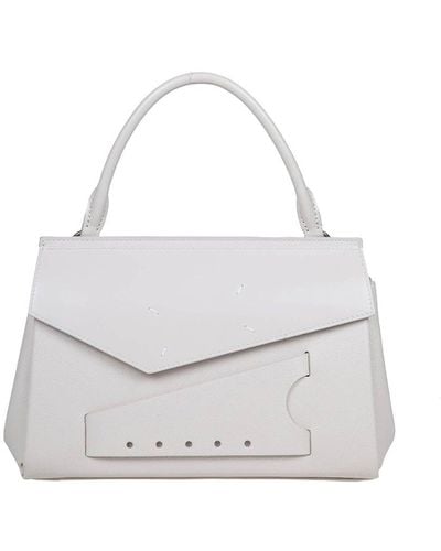 Maison Margiela Snatched Classique Handbag - White