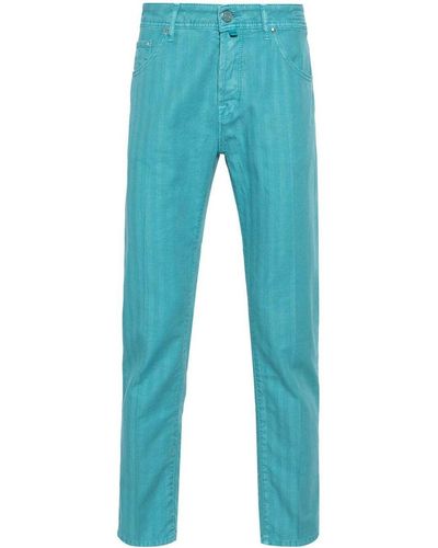Jacob Cohen Scott 5-pocket Trousers - Blue