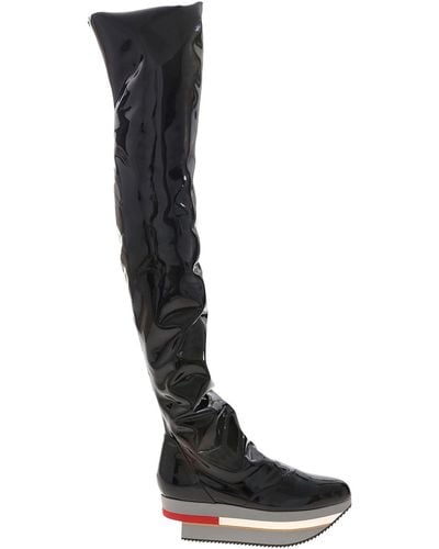 Vivienne Westwood Rock Horse Long Sport Boots - Black