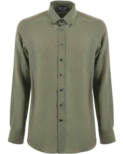 Etro Linen Shirt - Green