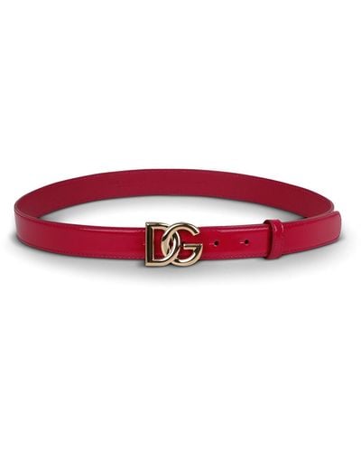 Dolce & Gabbana Belt - Red