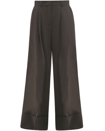 Moschino Jersey Trousers With Pinces - Grey
