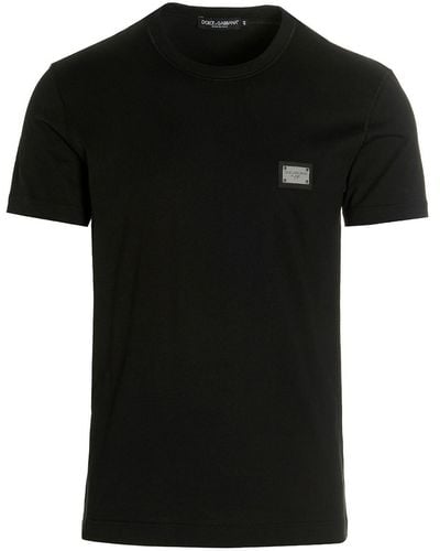 Dolce & Gabbana Dg Essential T-shirt - Black