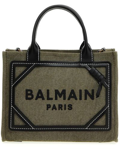 Balmain B-army Small Shopper - Black